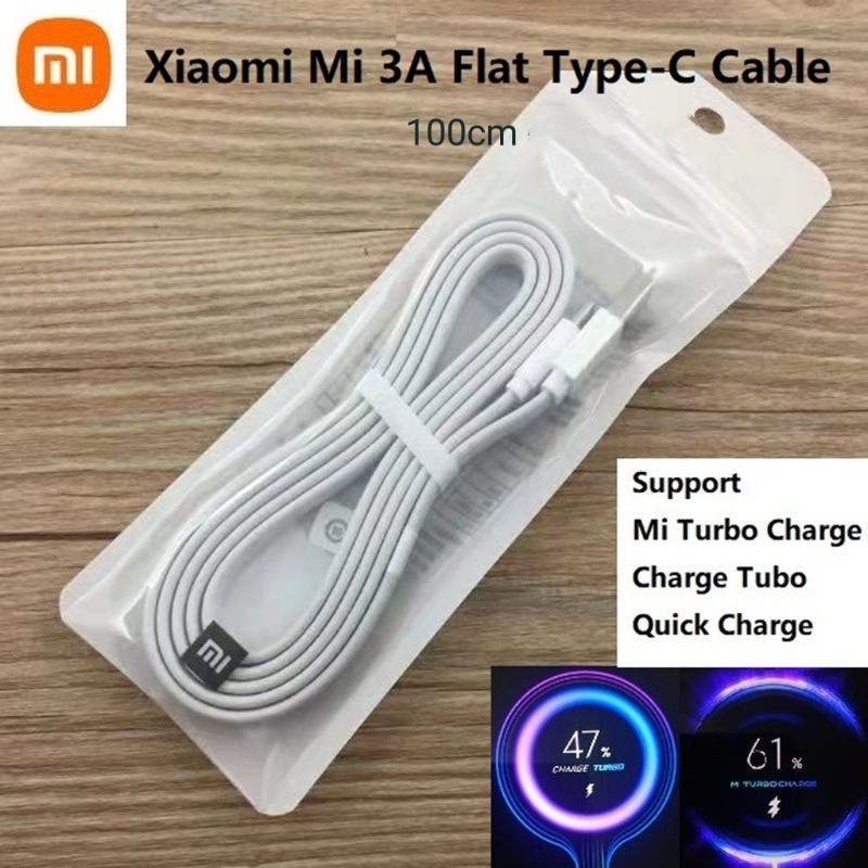 Xiaomi Mi 6A 5A 3A 2A Micro USB or Type-C Cable Support Mi Turbo  120W 67W 18W Quick Charge