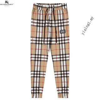 Burberry Designer Luxury Mens Casual Sweatpants Korean Youth