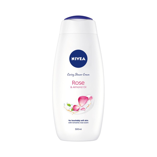 NIVEA Body Wash, Bath Rose & Almond Oil Body Wash, 500ml Shopee Philippines