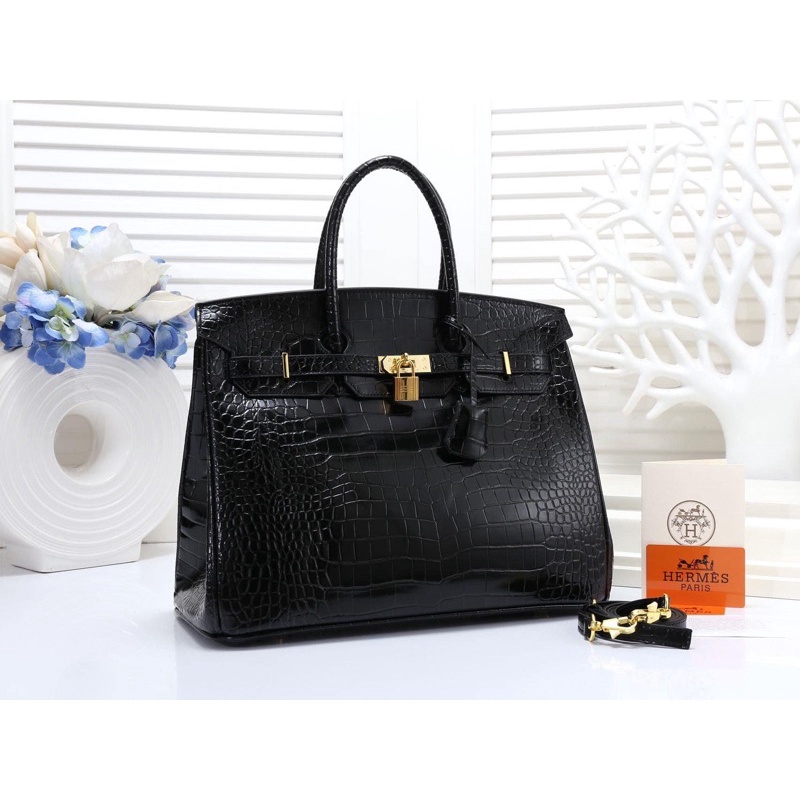 BIRKIN CROCS H 30CM SLING BAG COD Shopee Philippines