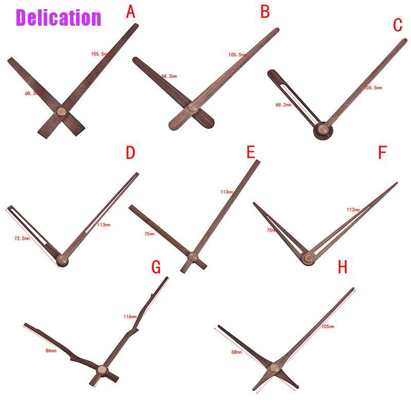 Delication> Wooden Pointers DIY Wall Clock Hands 12 inch Clock Quartz Replace Part Shopee