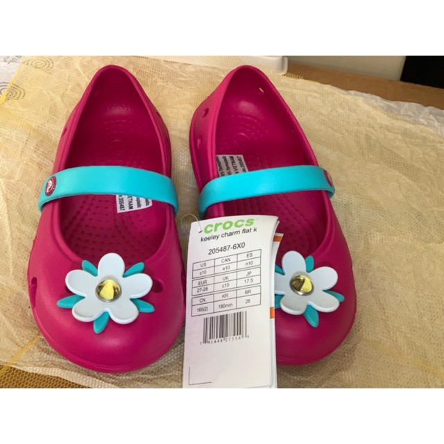 Crocs keeley best sale charm flat