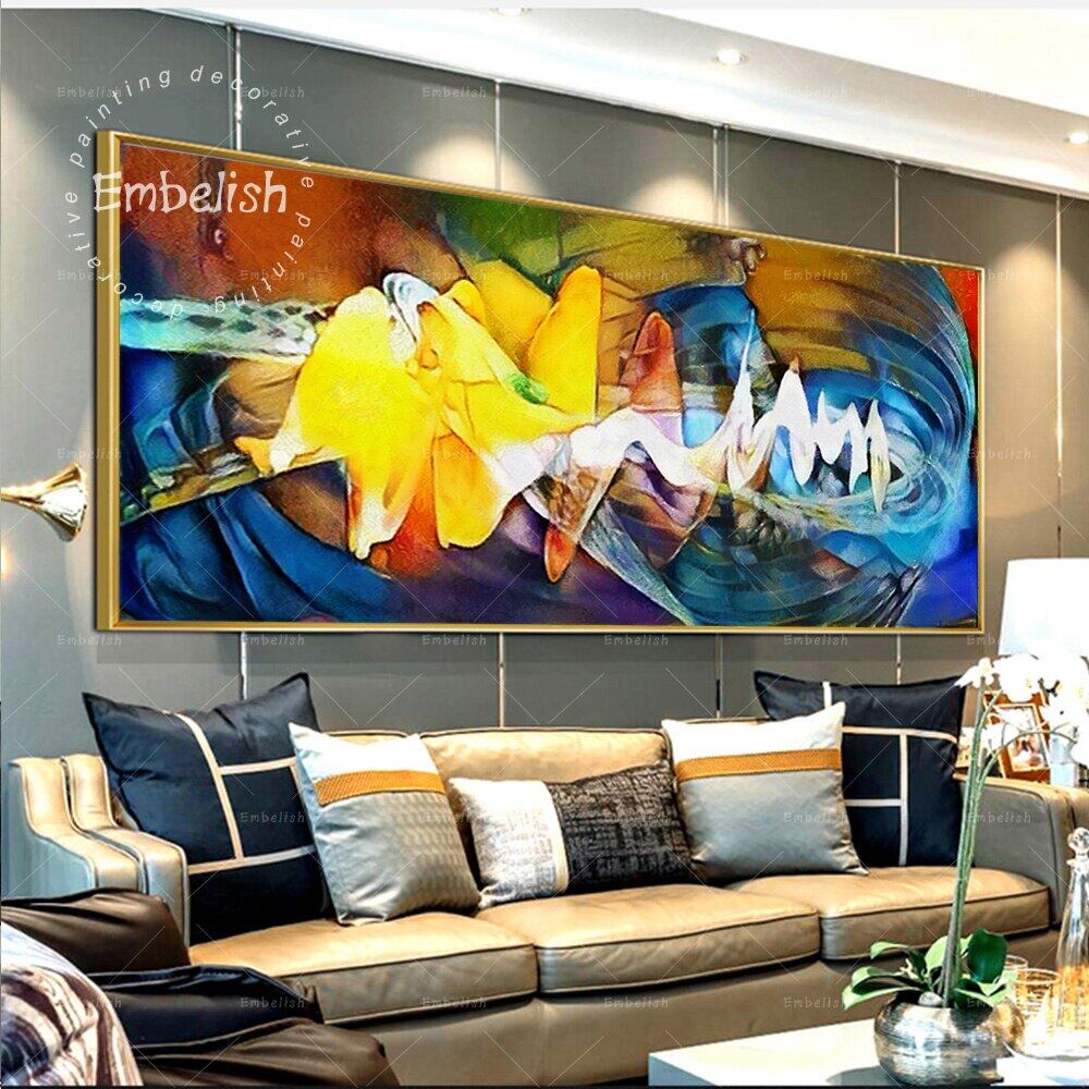 Embelish 1 Pieces Abstract Wall Art Pictures For Living Room Modern