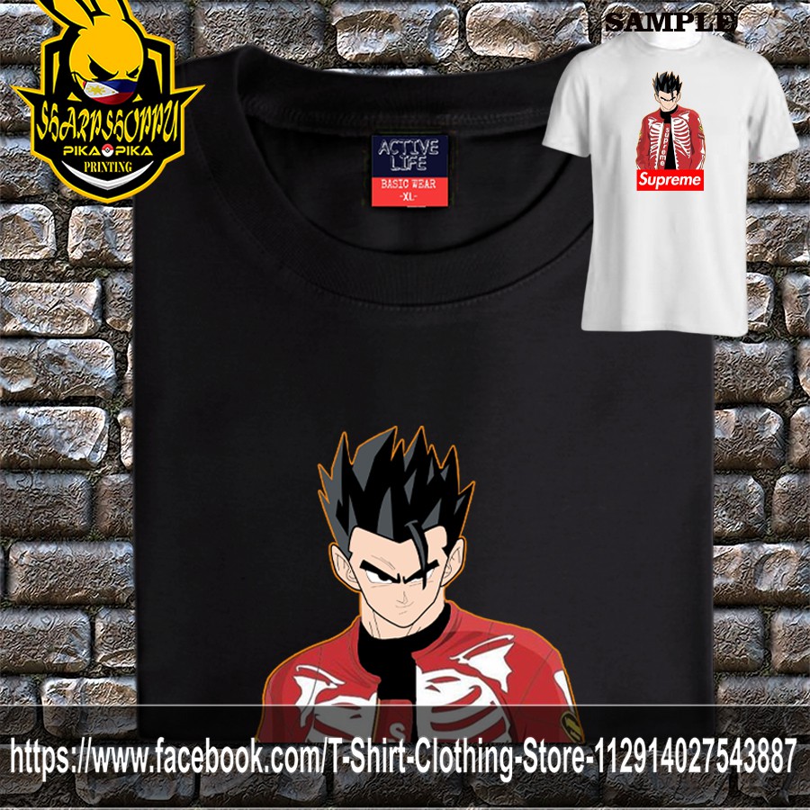 T shirt cheap supreme dbz