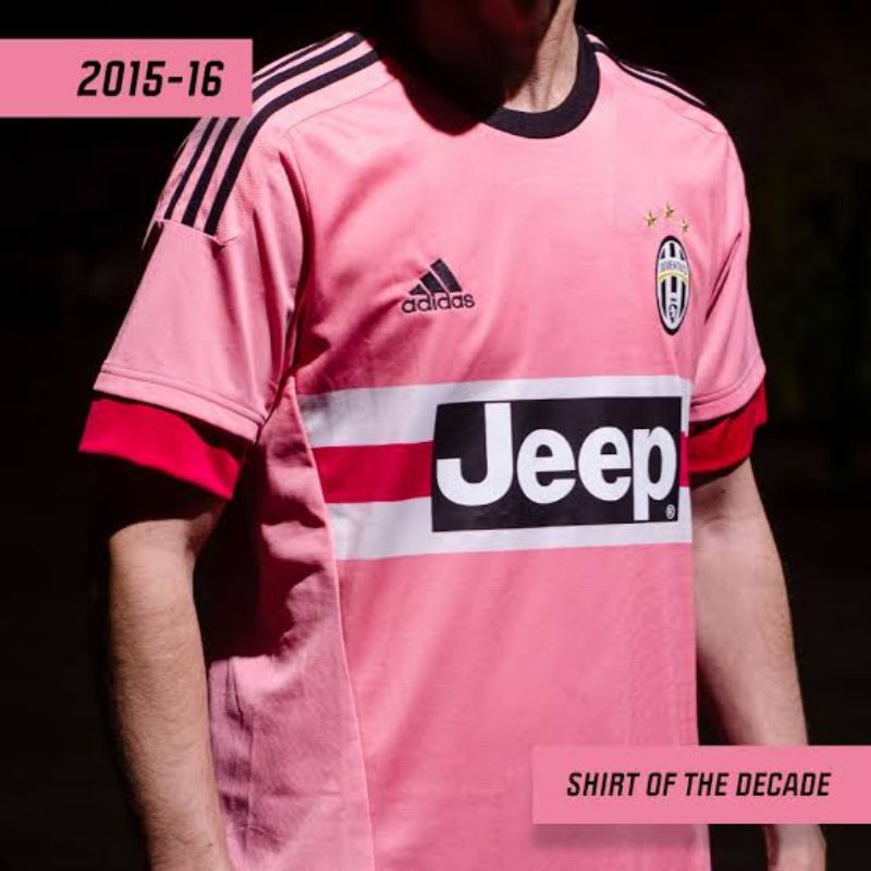 Juventus jeep best sale jersey pink