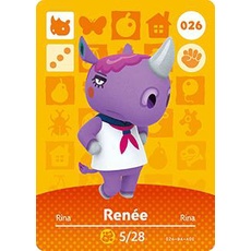 Carta Amiibo Rhonda # 154 Animal Crossing Horizons Series 2 COME - Foto 2