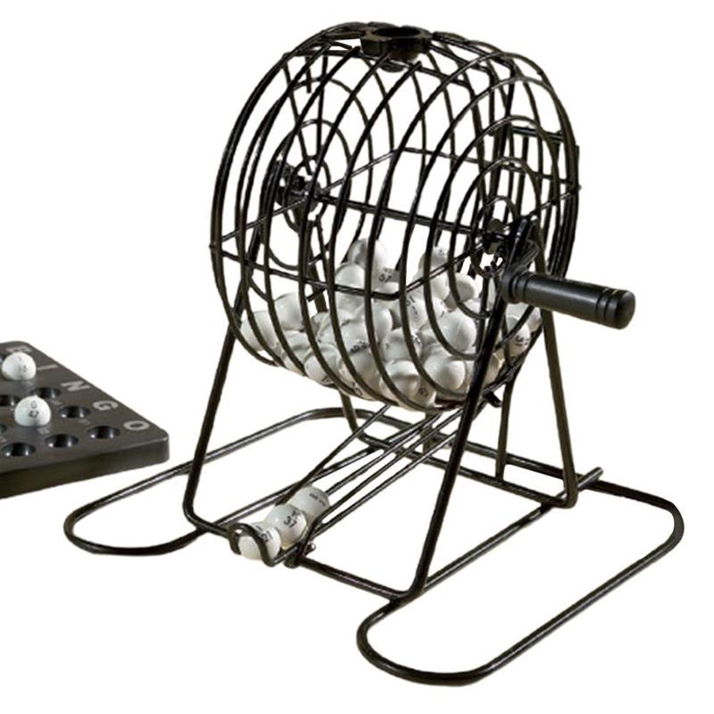 BDrinking Game Toy Bingo Game Set with Bingo Cage Bingo Board Bingo