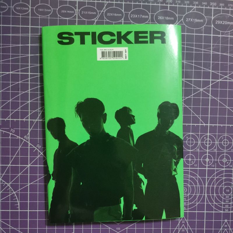 Onhand Unsealed Official Nct Sticker Album Sticky Version Pb Cd Only Shopee Philippines