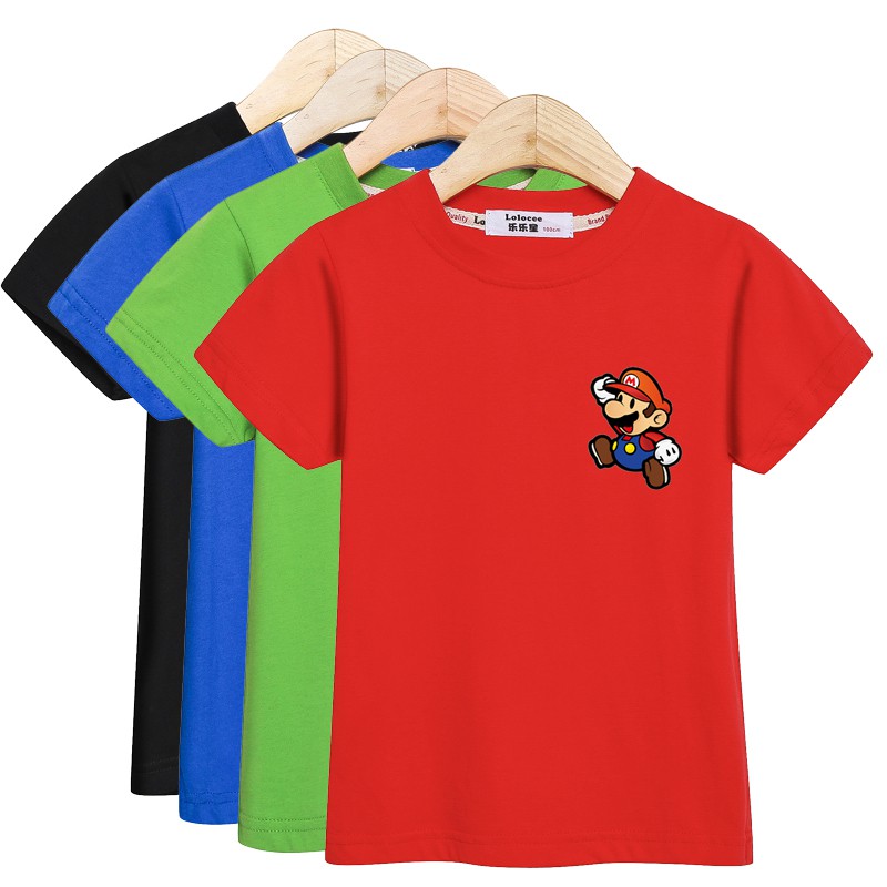 Mario Bros Mario T Shirt Boy MC2 Saint Barth Kids Super Mario