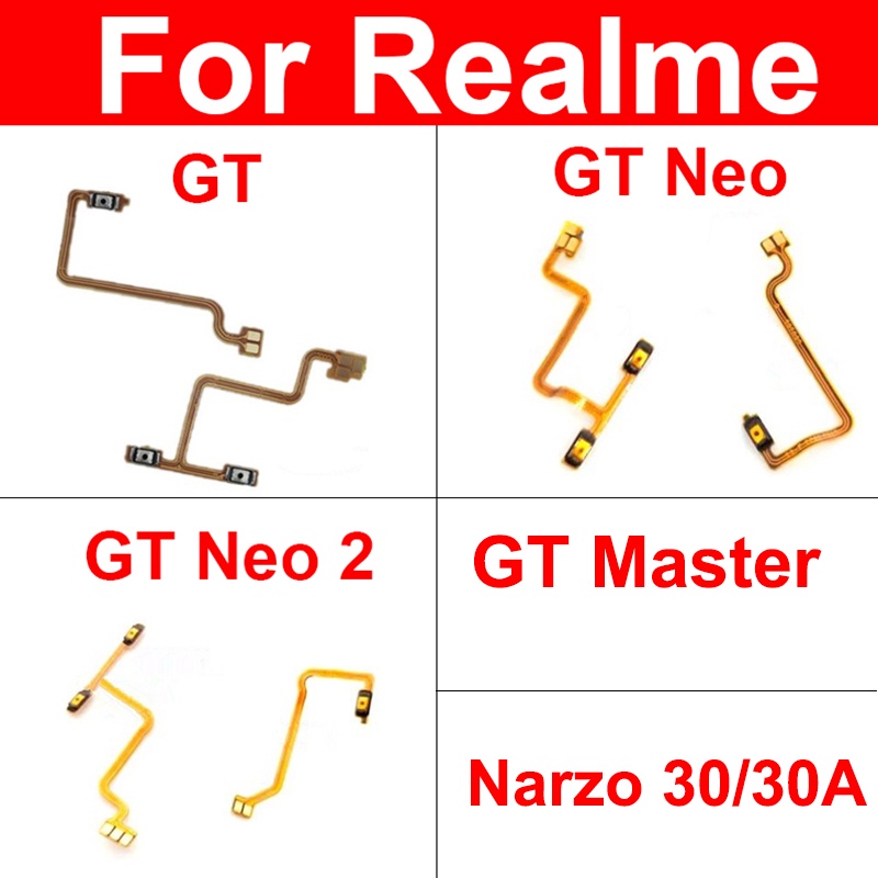 NEW Power & Volume Button Key Flex Cable Replacement For