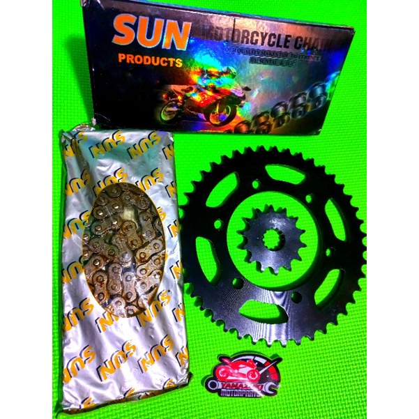 YAMAHA R3/MT03 CHAIN SPROCKET SET 14/43 520 | Shopee Philippines
