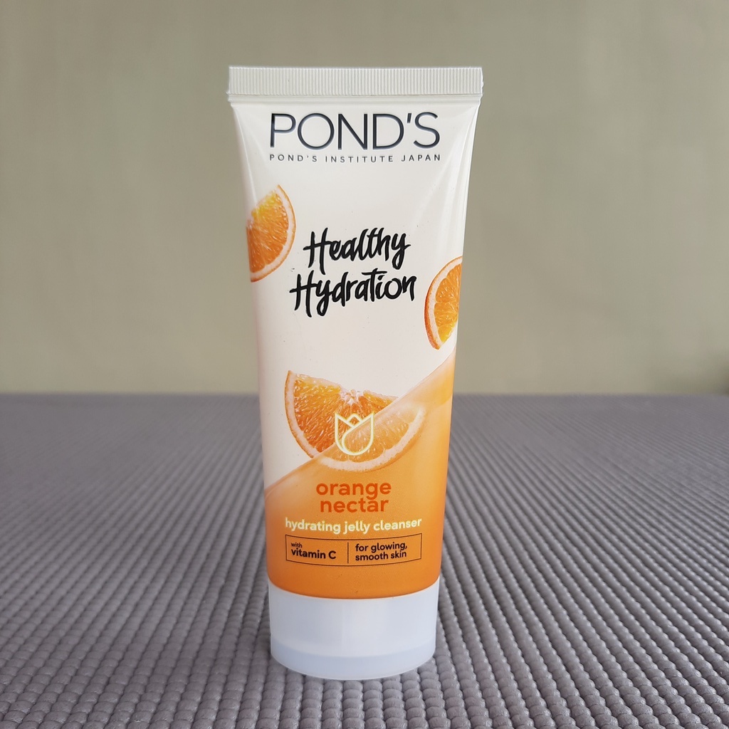 PONDS Orange Nectar Healthy Hydration Hydrating Jelly Cleanser 100g Shopee Philippines