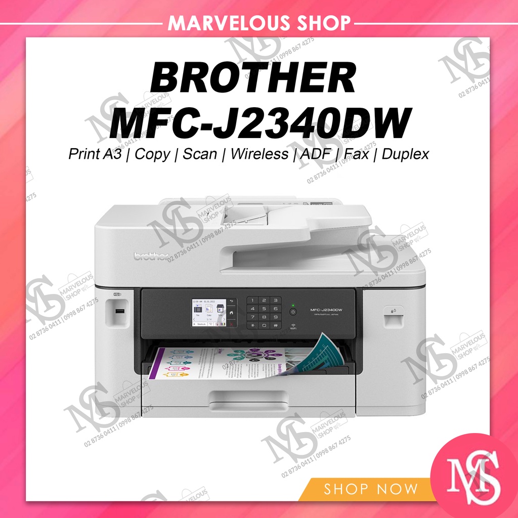 Brother MFC-J2340DW Ink-Benefit Printer | Shopee Philippines