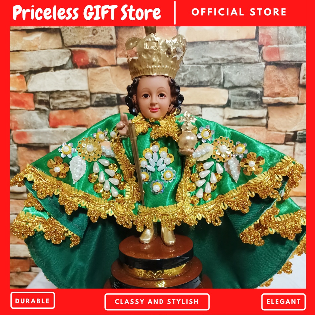 sto nino green dress Santo Nio de Palaboy - Green (51 cm or 21")