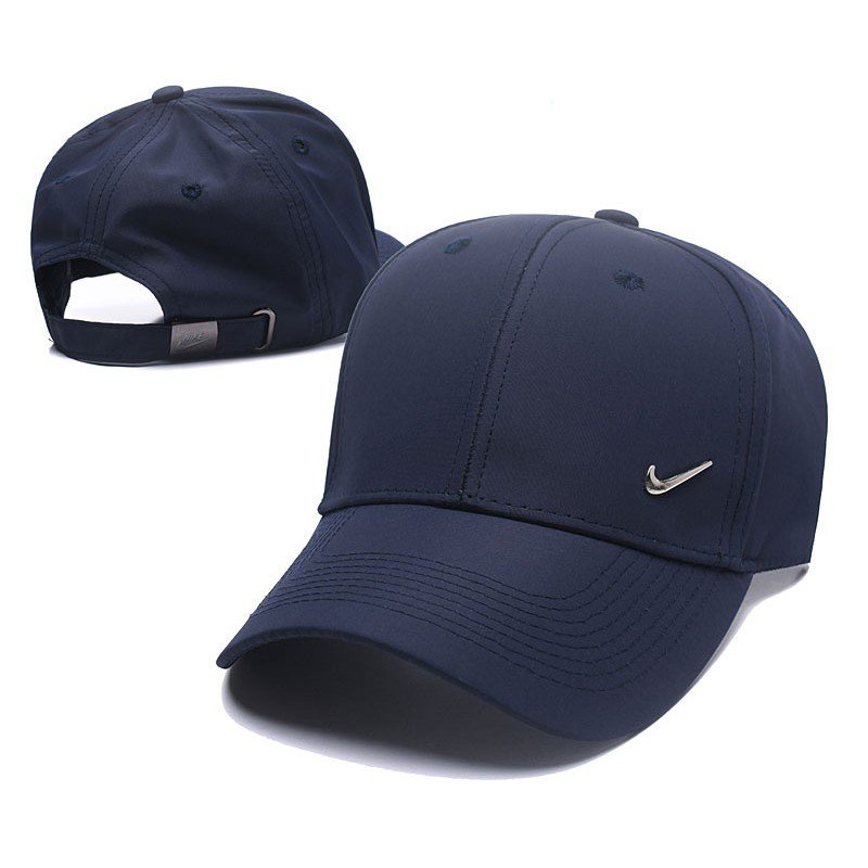 Original_nike baseball hat unisex metal logo summer sports cap men's ...