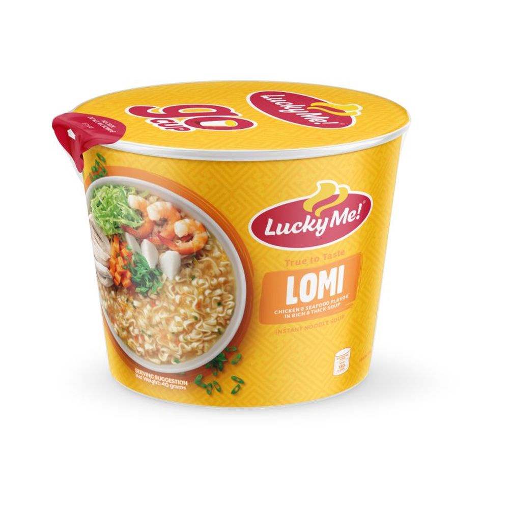 ◅✳Lucky Me! Go Cup Intant Noodle Soup Mini Lomi 40g