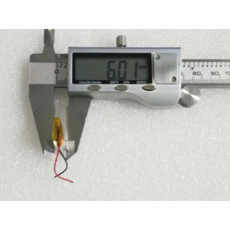 3.7V 100mAh 601220 061220 Lipo Polymer Lithium Rechargeable Li-ion ...