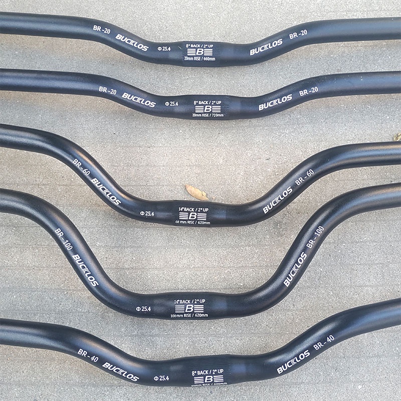BUCKLOS 25.4mm Mtb Handlebar 620/660/720mm Swallow Handlebar Ultralight
