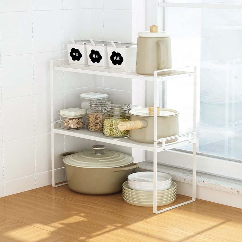 Bel Homme Ph Kitchen Countertop Rack Riser Pantry Organizer Stackable ...
