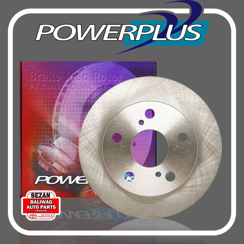 POWERPLUS FRONT BRAKE DISC ROTOR TOYOTA INNOVA 2004-2015 PRD47365CT ...