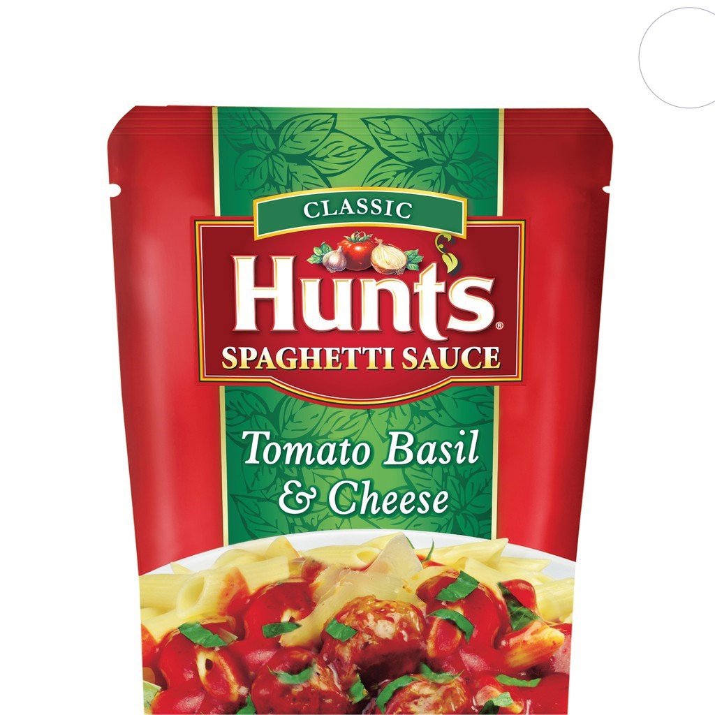 Hunt's Spaghetti Sauce Tomato Basil and Cheese 1kg Shopee Philippines