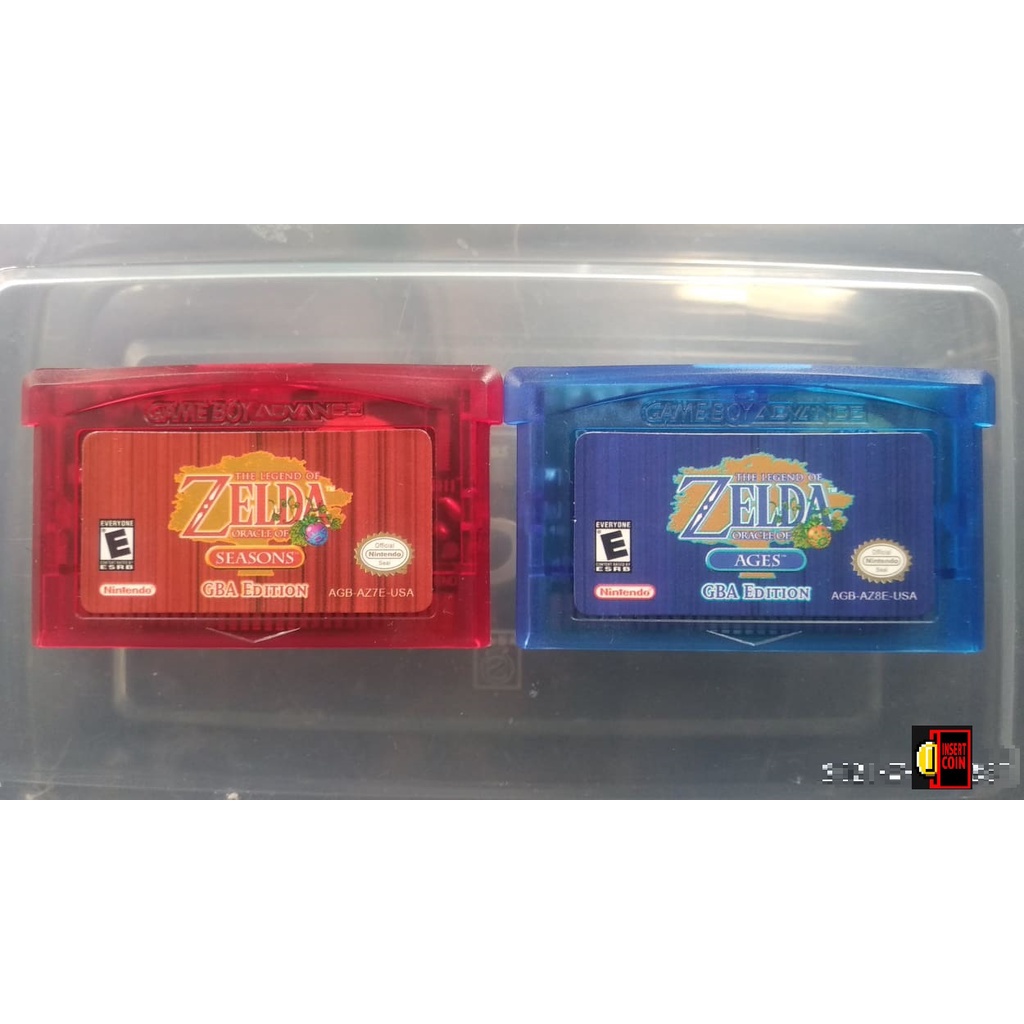 Gba Gameboy Advance Legend Of Zelda Oracle Of Ages / Seasons | Shopee  Philippines