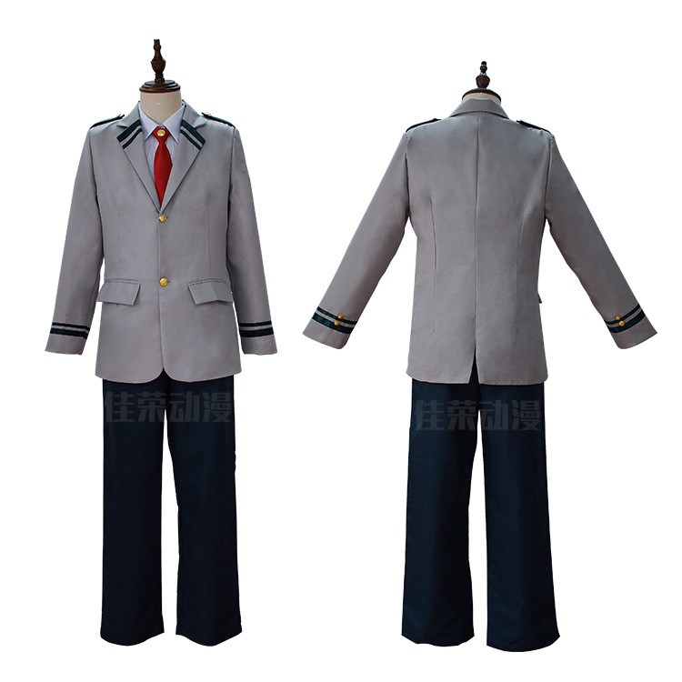 My Hero Academia Cosplay Costume Suit Deku Lzuku Uraraka Coat Jacket 