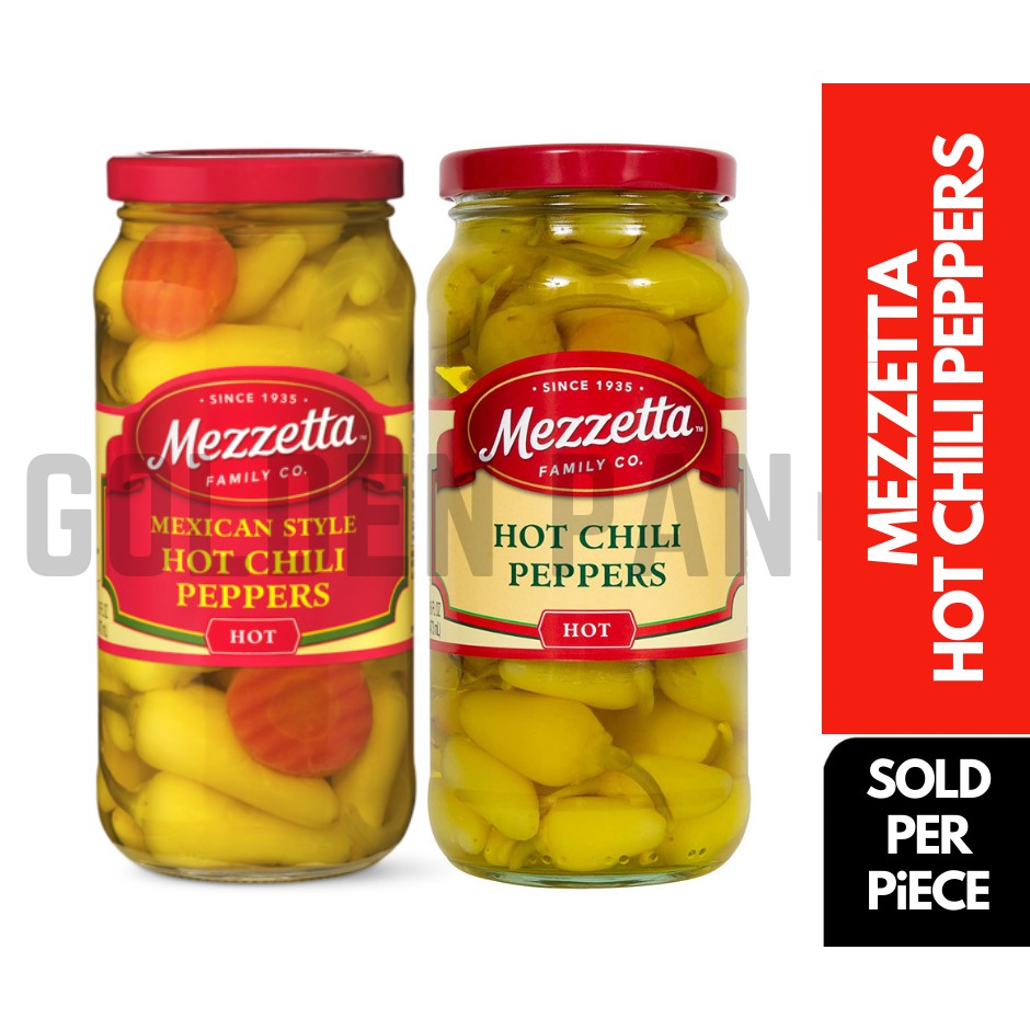 Mezzetta Original/Mexican Style Hot Chili Peppers Shopee Philippines