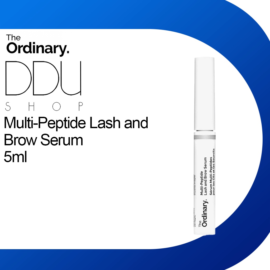 The Ordinary Multi Peptide Lash And Brow Serum 5ml Shopee Philippines