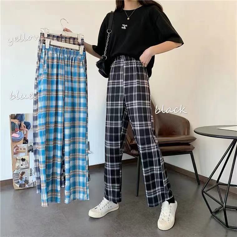 Tartan deals pants shopee