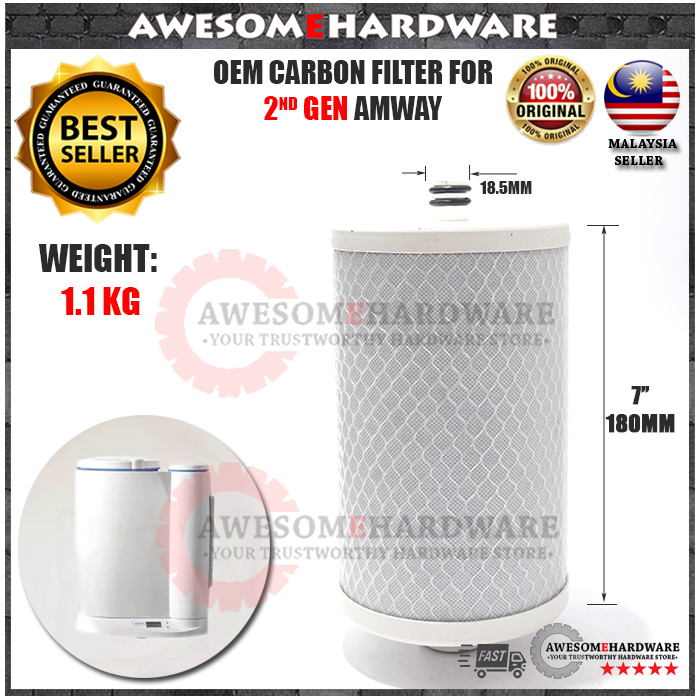 OEM JUMBO AMWAY 2ND GENERATION WATER FILTER CARBON BLOCK REPLACEMENT