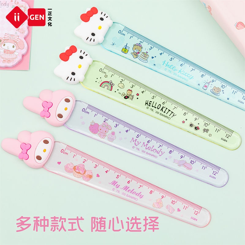 Ruler Bookmark Ruler Hello Kitty Melody Bookmark Ruler Student Supplies ...