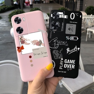 For OPPO A74 5G 4G Case Marble Silicone Soft TPU Bumper Phone Case For OPPO  A74 4G 5G Funda OPPO A 74 Cartoon Shockproof Coque