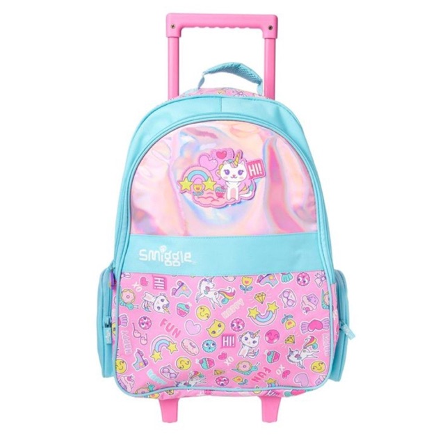 Smiggle trolley best sale bag unicorn