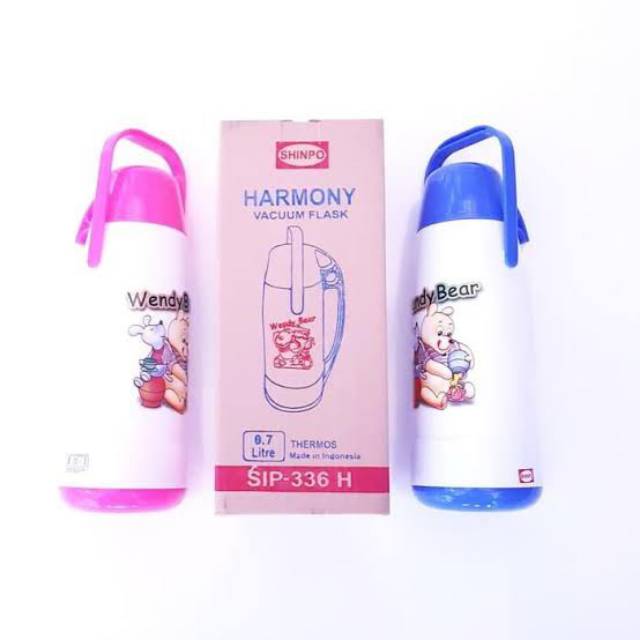 TERMOS Small Thermos Hot Glass Shinpo Drinking Bottle Nice Cute ...