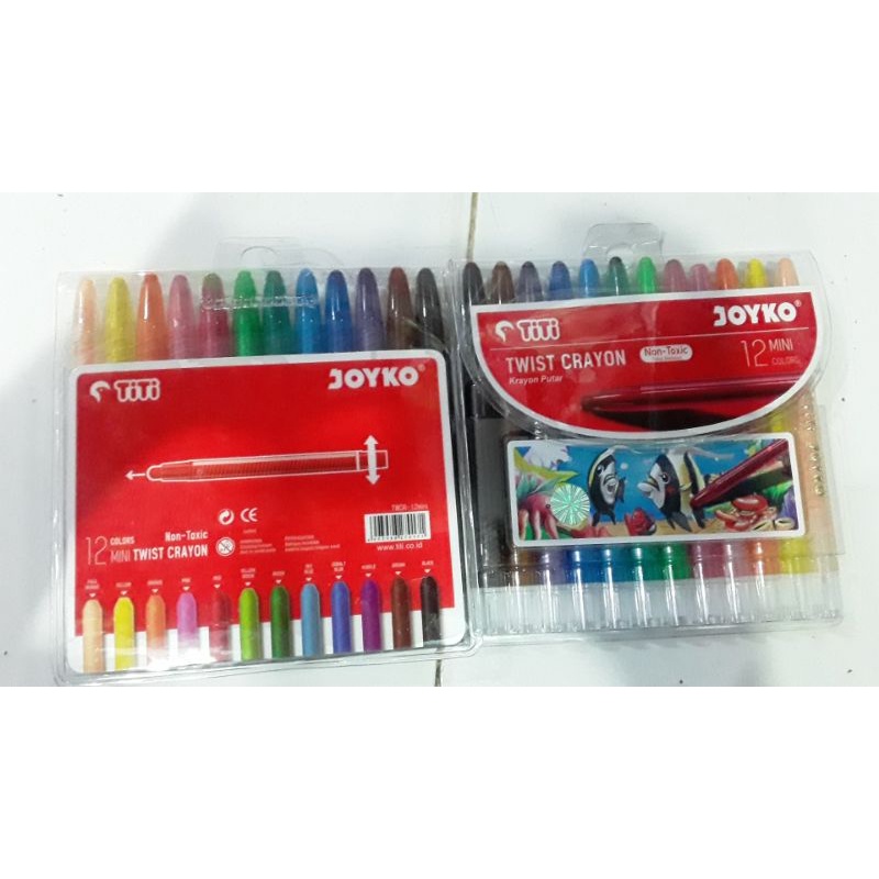 Joyko twist titi Crayons 12 Colors Shopee Philippines