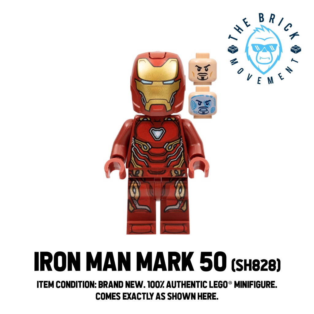 Lego marvel superheroes 2 best sale iron man mark 50