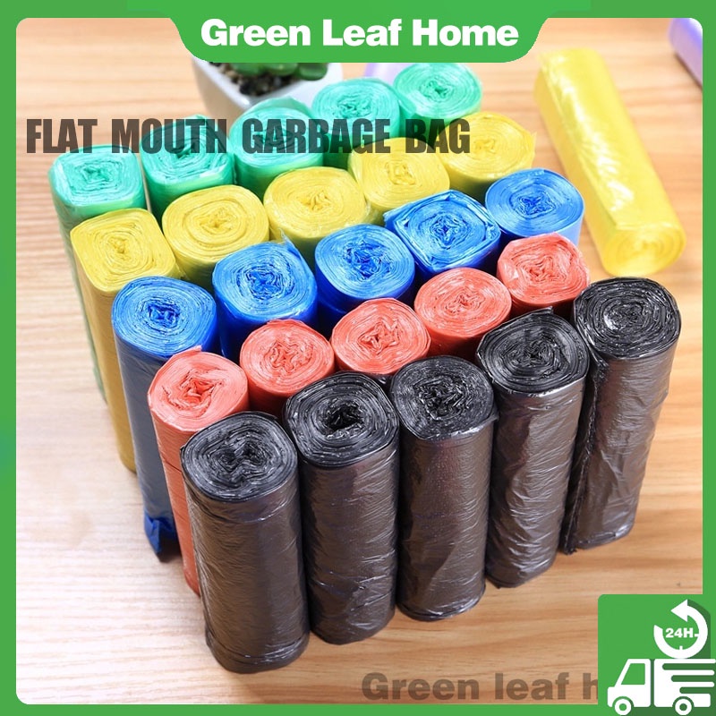 15pcs/Roll or 75pcs/5roll Disposable Bin Bag Garbage Bag Household