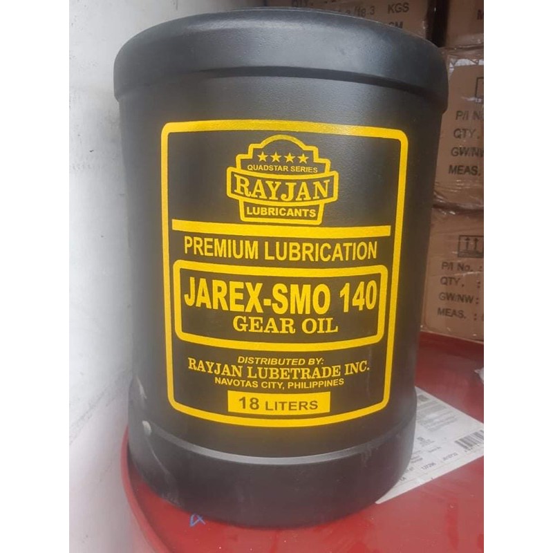 Gear oil SMO90 Jarex/Rayjan 18 liters Shopee Philippines