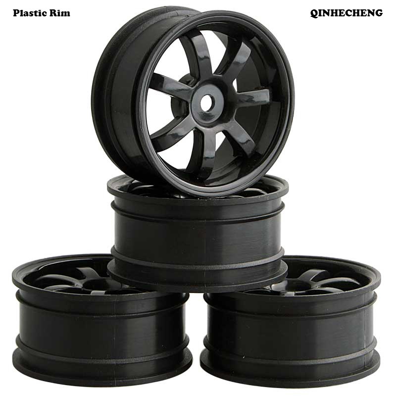 RC 905w-8007 Grip Pneus Et Roues 4pcs Pour HSP HPI Voiture De Course 1/10 Sur Route - Pièces RC - Foto 11