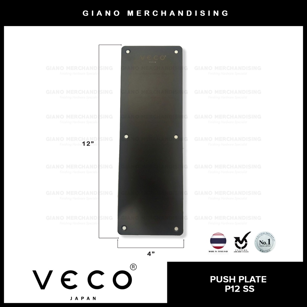 Push Plate Door Handle P12 Shopee Philippines