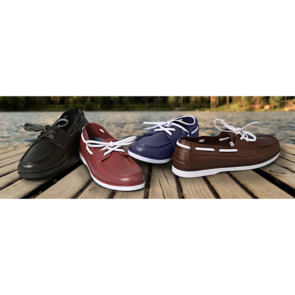 Easysoft Topsider Malibu for Men and Teens in black blue and brown colors Shopee Philippines