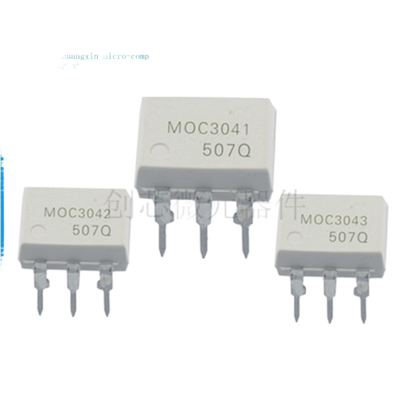 Bidirectional thyristor drive optocoupler MOC3041 MOC3042 MOC3043 DIP6