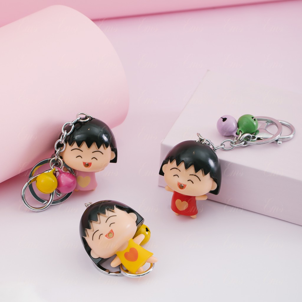 EMS fashion cartoon cute style LED key chain with sound and light ...