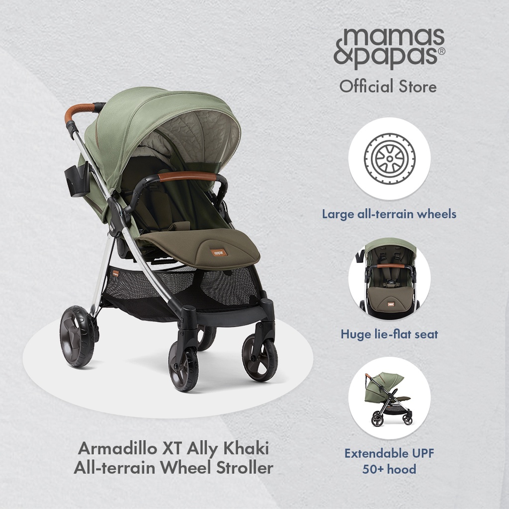 Mamas and papas armadillo xt khaki hotsell