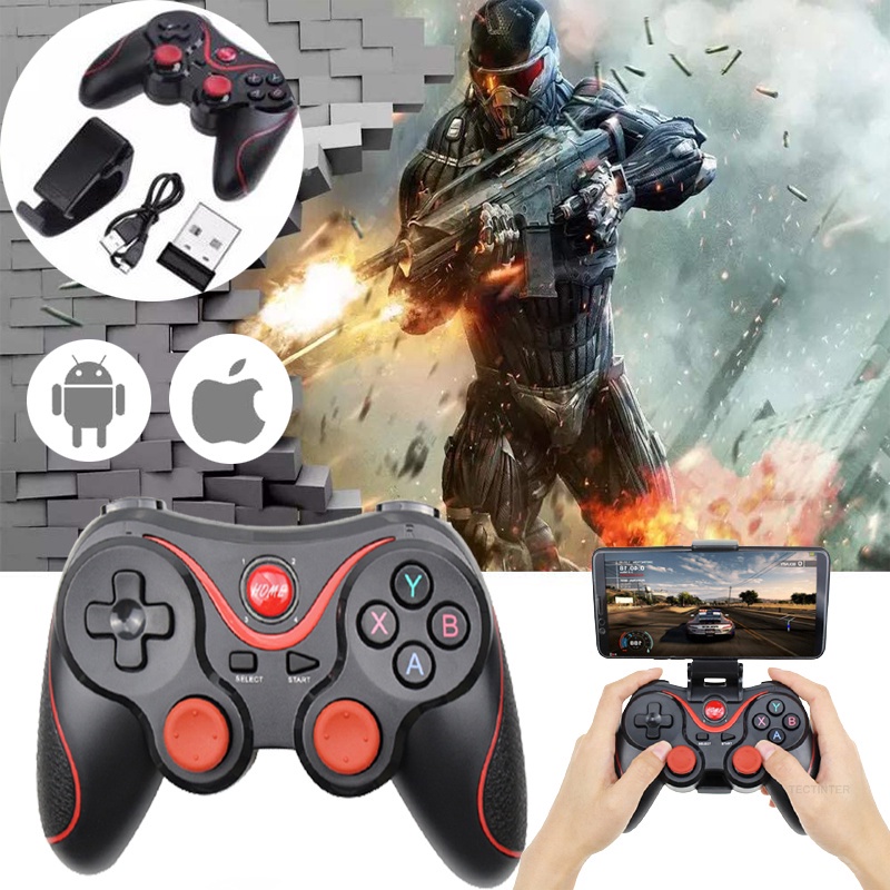 Terios T X Wireless Joystick Gamepad Pc Game Controller Support Bluetooth Bt Joystick For