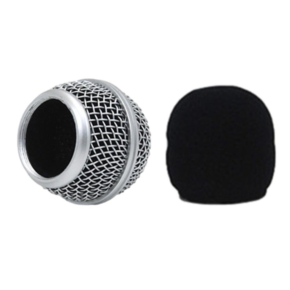 Microphone Grille Replacement Mic Microphone Head Grill Head Mount