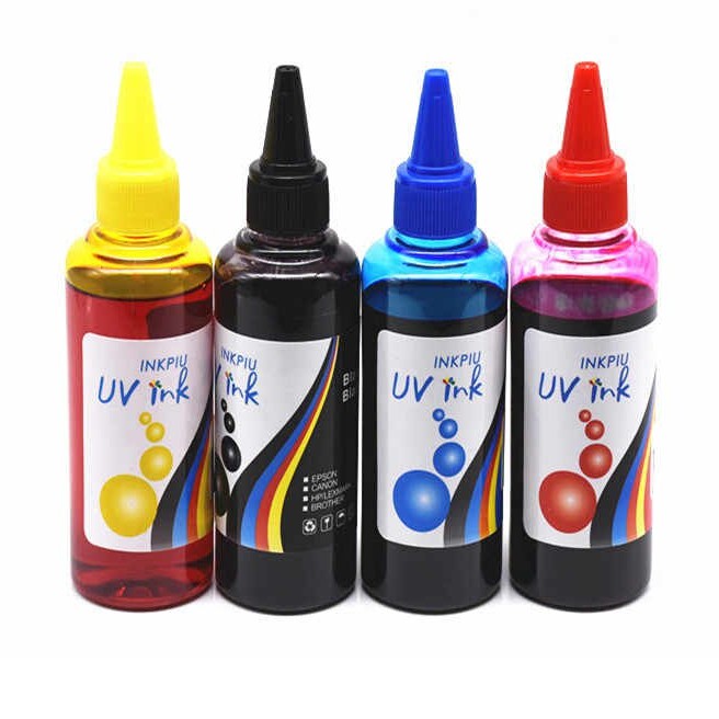 Universal Dye Ink Refill For Printers Available In Blue Red Yellow And