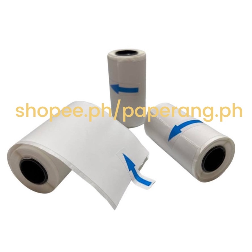 [10years keep] 3 Rolls Waterproof Paperang Sticker 57mm x 30mm Generic ...