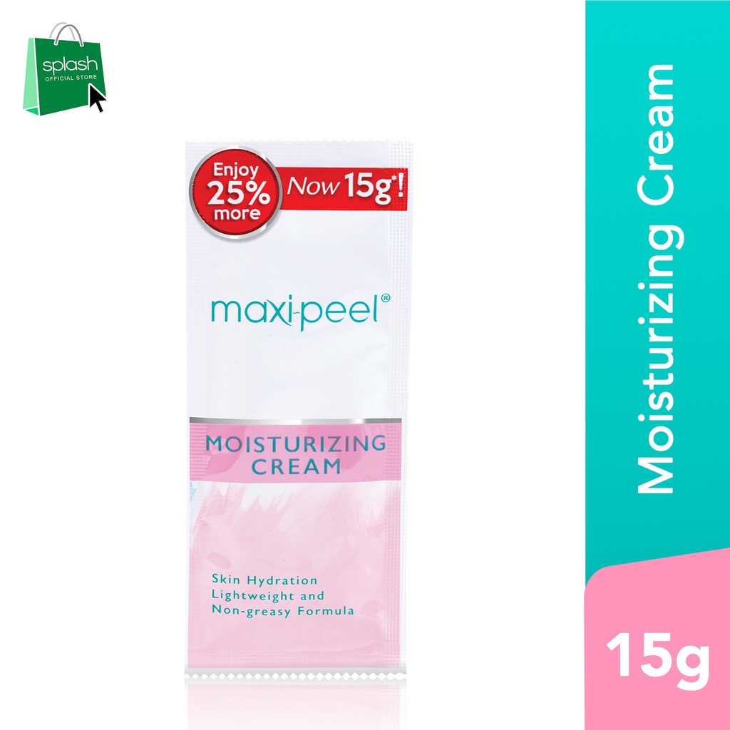 MaxiPeel Moisturizing Cream 15g Shopee Philippines